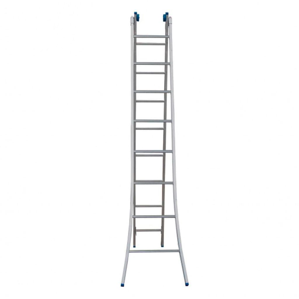 Escada de Alumínio Extensiva Articulada 2x8 Degraus EEA8 Alumasa