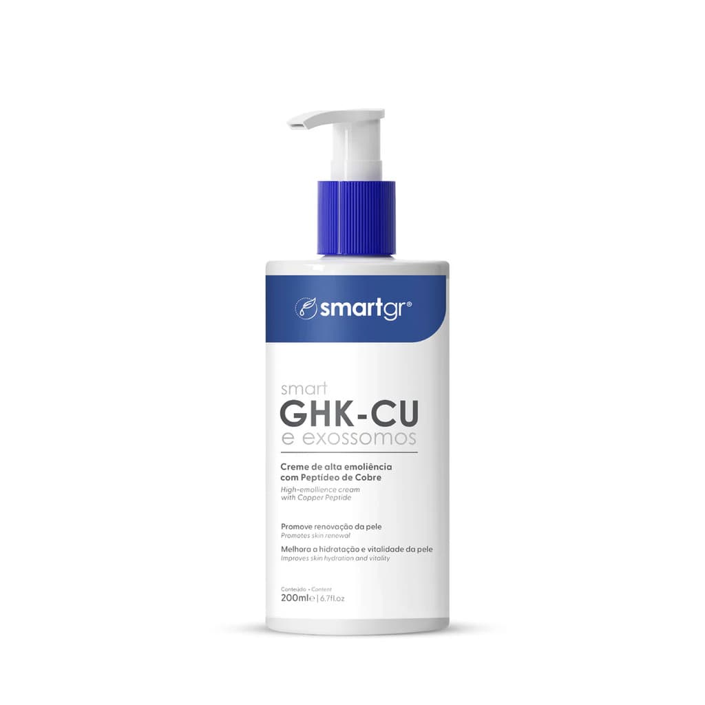 Creme Ultra Emoliente SmartGR 200g GHK Cu Exossomas Limpeza Pele
