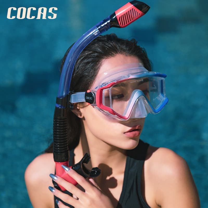 Snorkeling Sambo conjunto óculos de mergulho totalmente seco Snorkel miopia adulto óculos máscara mergulho equipamentos