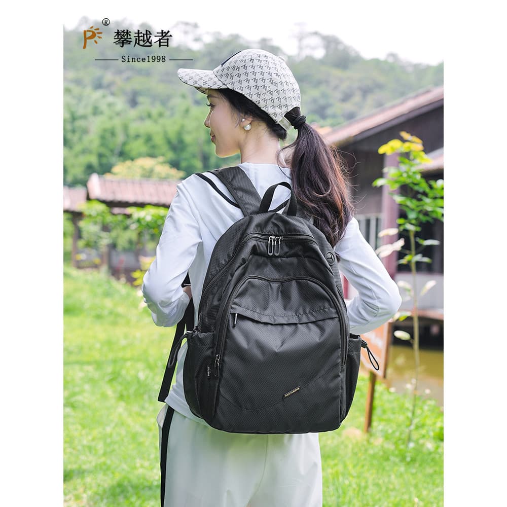Mochila de viagem ao ar livre Multi-camada júnior estudantes universitários leve grande capacidade caminhadas mochila