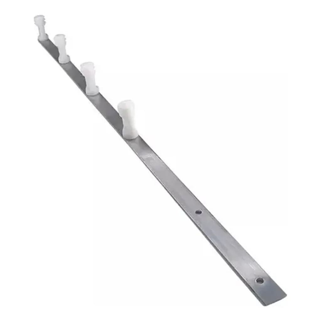 Haste Alumínio Cerca Elétrica 75cm 4 Isoladores