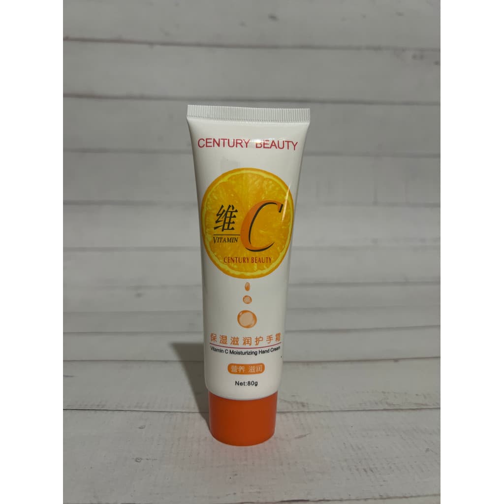 [Contador genuíno] Century Beauty Vitamina C Hidratante Creme para as Mãos 80g Beleza Maquiagem Cuidados com a Pele Fret