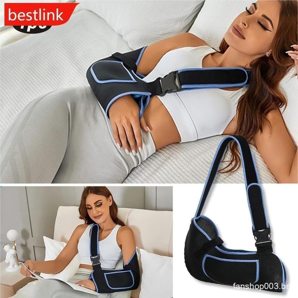 BESTLINK Fixador De Pulso De Proteção De Antebraço , Adulto Respirável Fratura Fixação Estilingue Braço Cuidados De Saúd