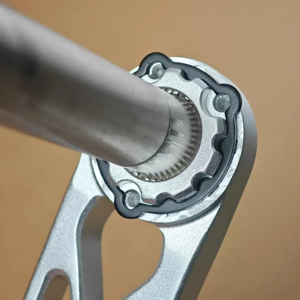 Arruela De Manivela De Liga De Alumínio 7075-T6 , Espessura 2MM , Adequada Para SRAM De 3 Pinos , Ajuste