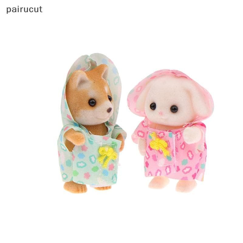Uiu Sylvan Família Bonecas Bonito Dos Desenhos Animados Membros Mobilidade Personagens Estatueta Brinquedos Anime Figura
