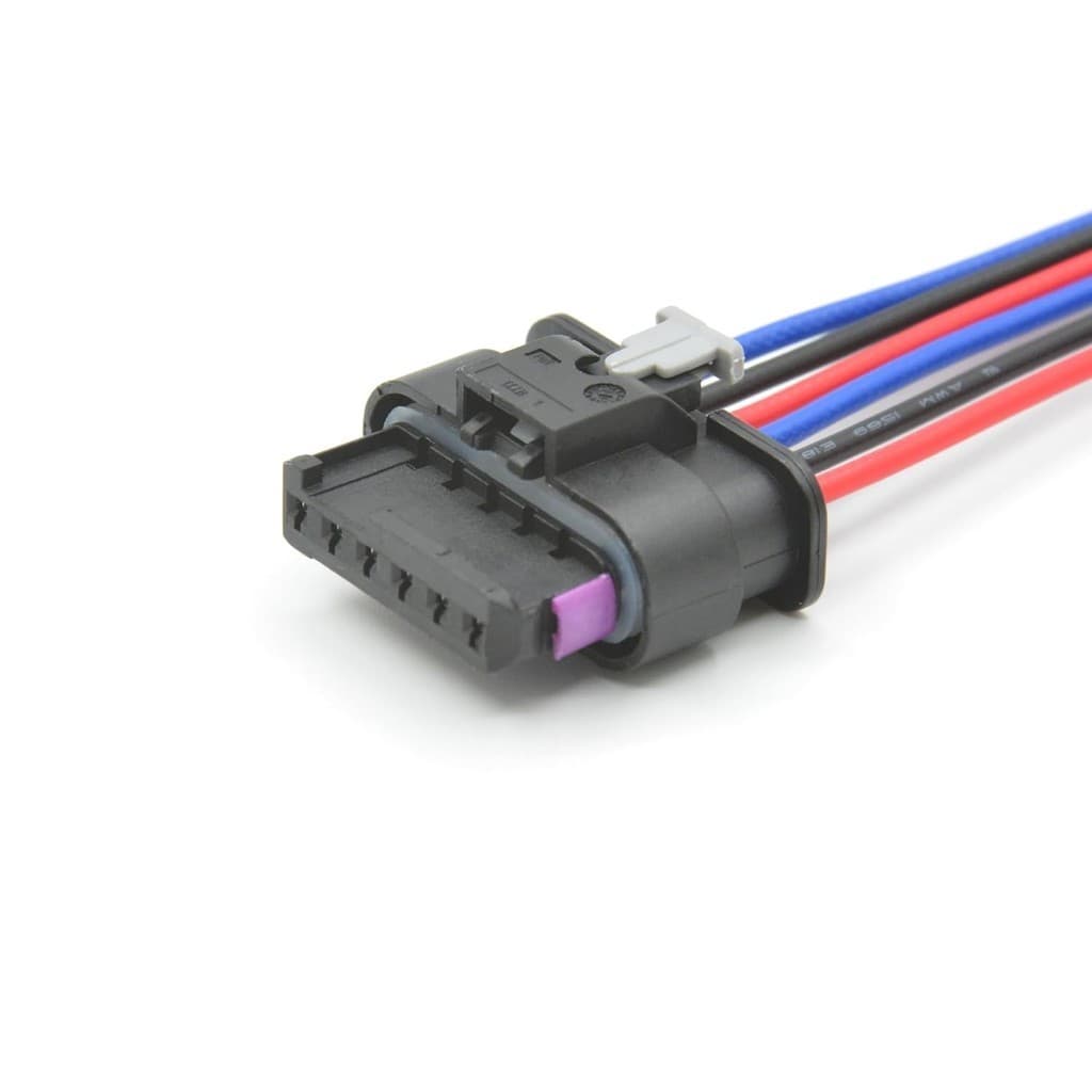 Conector Do Sensor Acelerador De 6 Pinos , Lâmpada De Freio Traseira Carro , Plugue De Chicote À Prova D'água 4F0973706