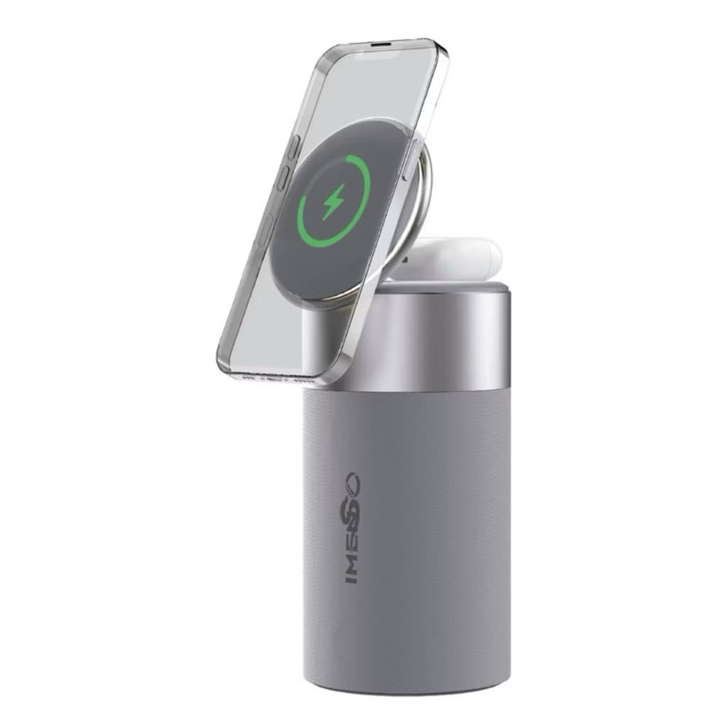 Luminária com Led c/ Caixa de Som c/ Carregador 15W Imenso IMS-227