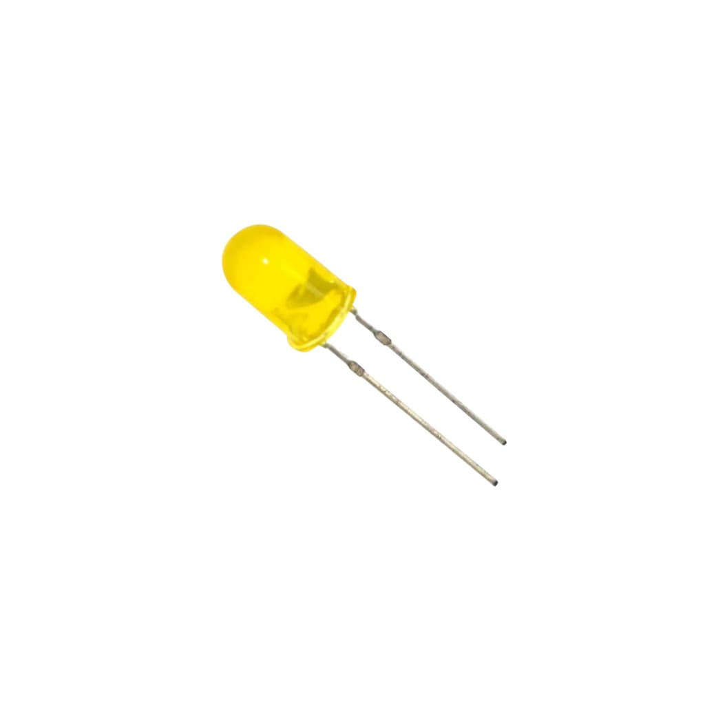 Led Difuso 5mm Amarelo