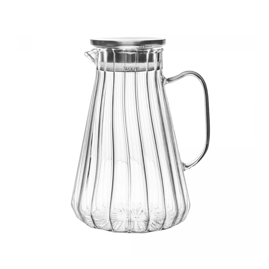 Jarra de Vidro com Tampa de Metal Classic 1,7L - Wolff