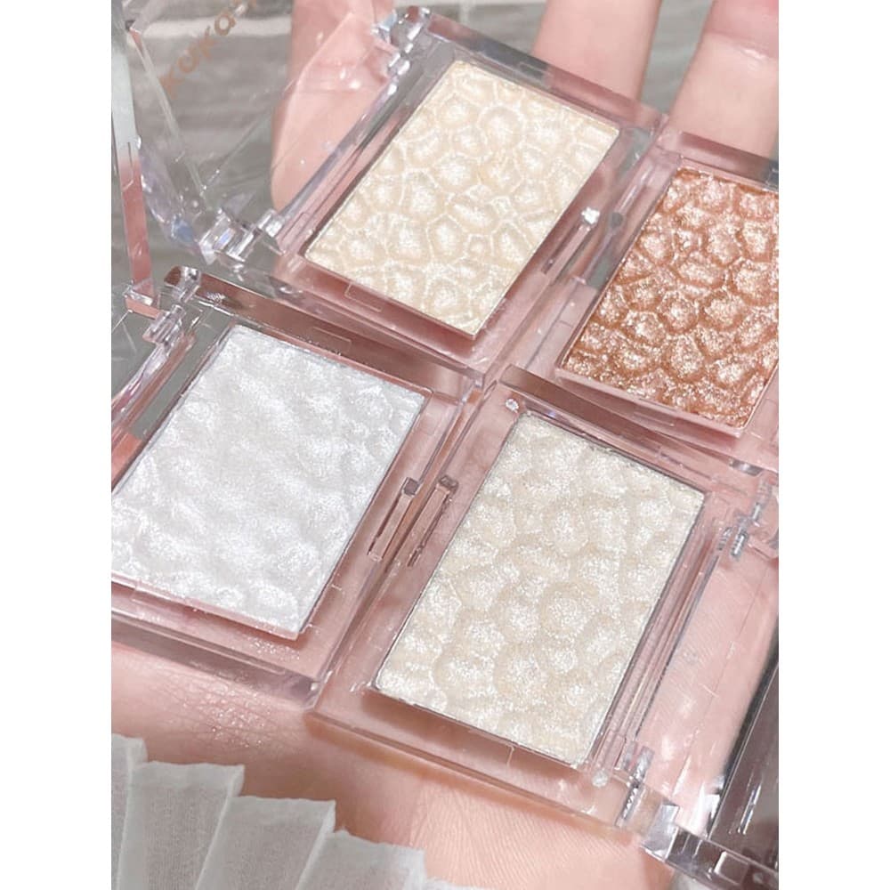 Kakashow alto brilho fino Flash nariz rosto iluminando tridimensional contorno diamante Glitter Natural perolado Niu Lan