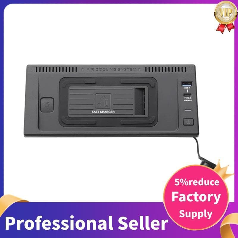 1 Peça 15W Carregador Sem Fio Painel De Carregamento Suporte Do Telefone Para W166 C292 X166 GLE350 GLS ML