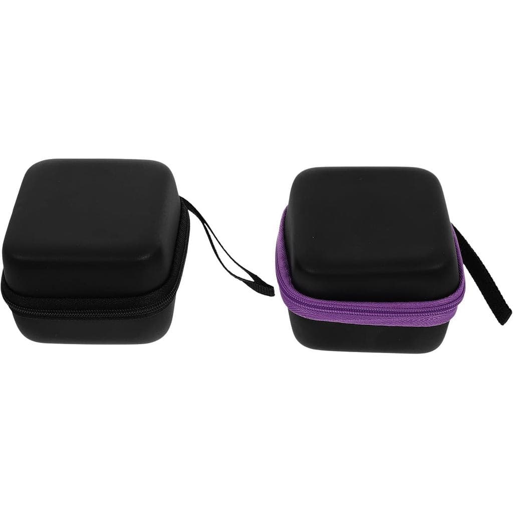OSALADI Bolsas Portáteis para Armazenamento de Óleos Essenciais, 2 peças, com 7 compartimentos e alça para pendurar, par