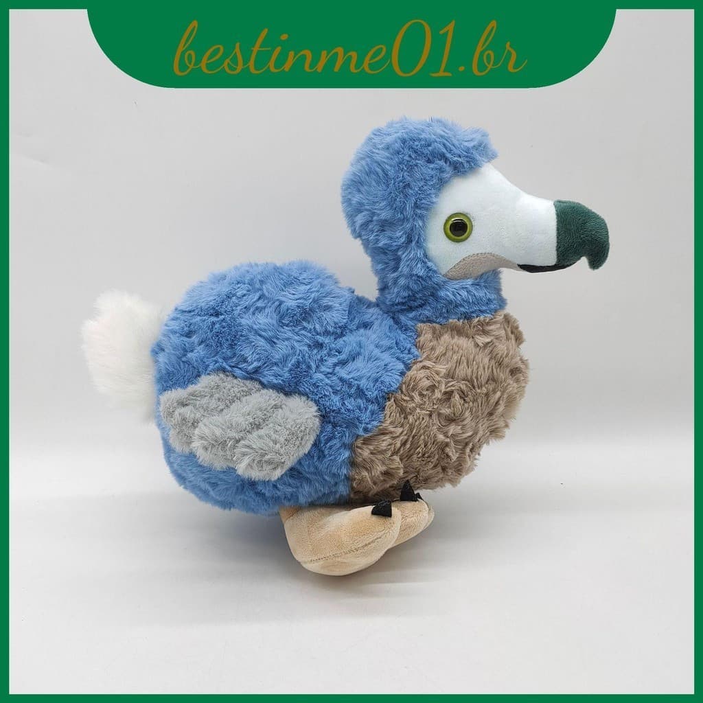 Squeezable 7.8in Dodo Brinquedo De Pelúcia Pássaro Azul Macio Animal Boneca Criança Natal Decoração Para Casa Presente
