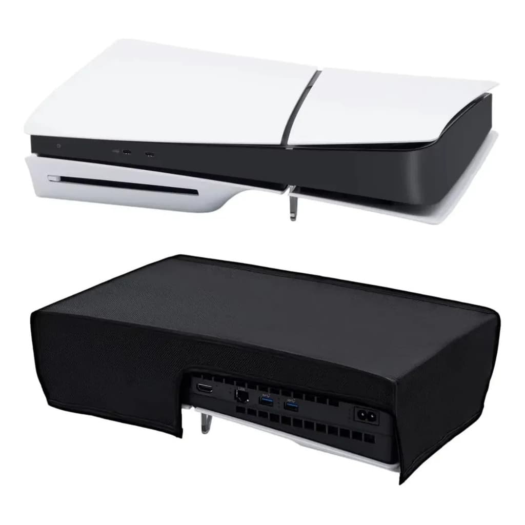 Capa Protetora Anti Poeira Ps5 Slim Horizontal Impermeável
