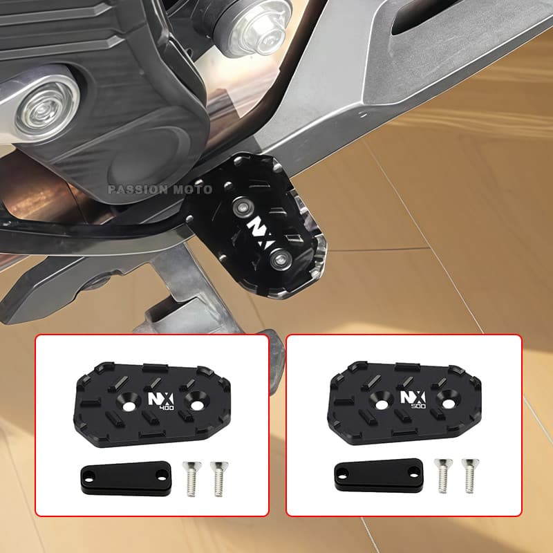 Pedal De Alavanca De Freio Traseiro Para Motocicleta , Extensão Ampliada , Extensor De Almofada Honda NX500 NX400 NX 500