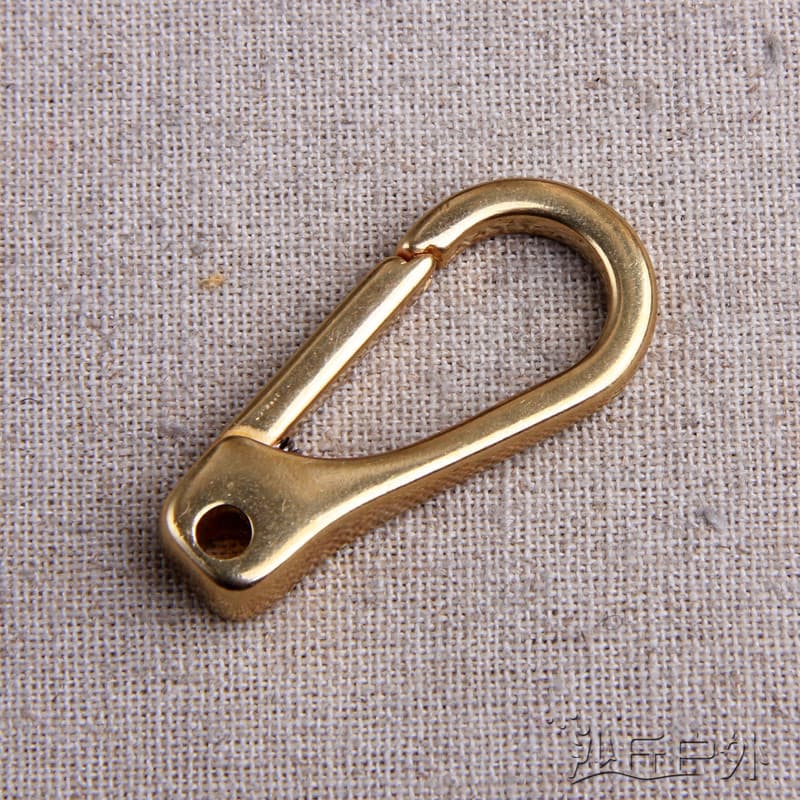Chaveiro de bronze pendurado fivela cintura masculina pendurado High-End carro chaveiro pingente artesanal chaveiro de b