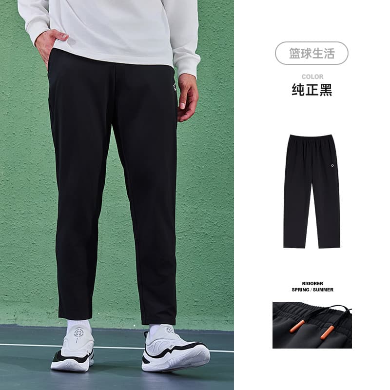 Calças de lã padrão tecido esportes Sweatpants outono inverno esportes ao ar livre solto confortável quente Fitness apar