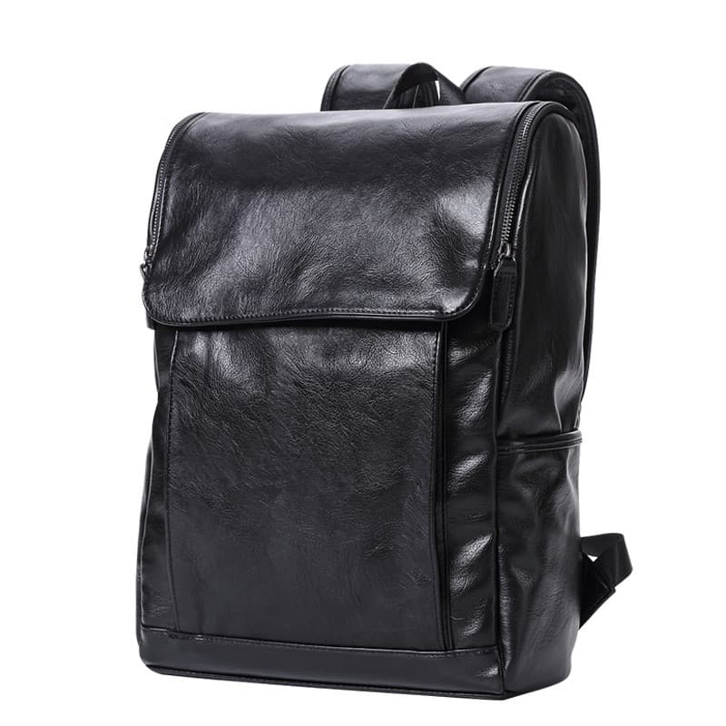 Mochila de luxo leve bolsa de couro masculina 2026 novo estilo bolsa de viagem de grande capacidade bolsa escolar de com