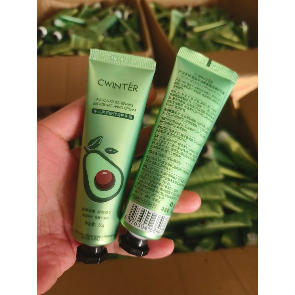 Creme para as mãos de abacate hidratante hidratante Anti-seco rachado mão seca áspera rejuvenescimento da pele não gordu