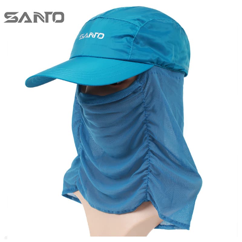 Proteção completa chapéu de sol feminino verão Anti-ultravioleta rosto capa pescoço máscara ciclismo masculino pesca ao