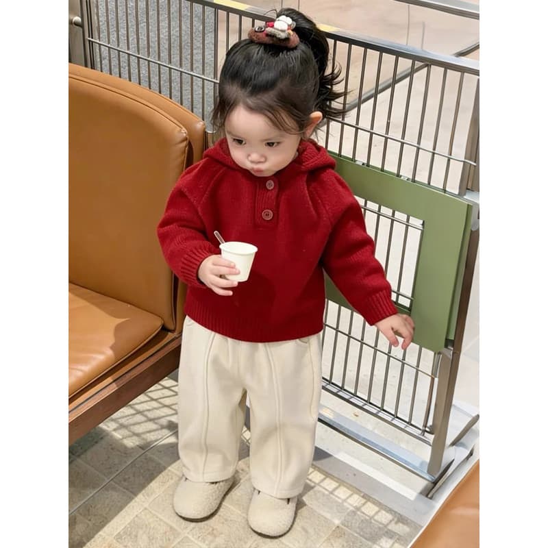 Camisola vermelha roupas de bebê ano novo meninos meninas bebê outono inverno forro de lã terno de malha moda calças de