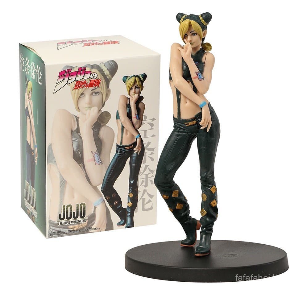 Jojo Bizarre Adventure Jolyne Cujoh Action Figure boneco Brinquedos jotaro