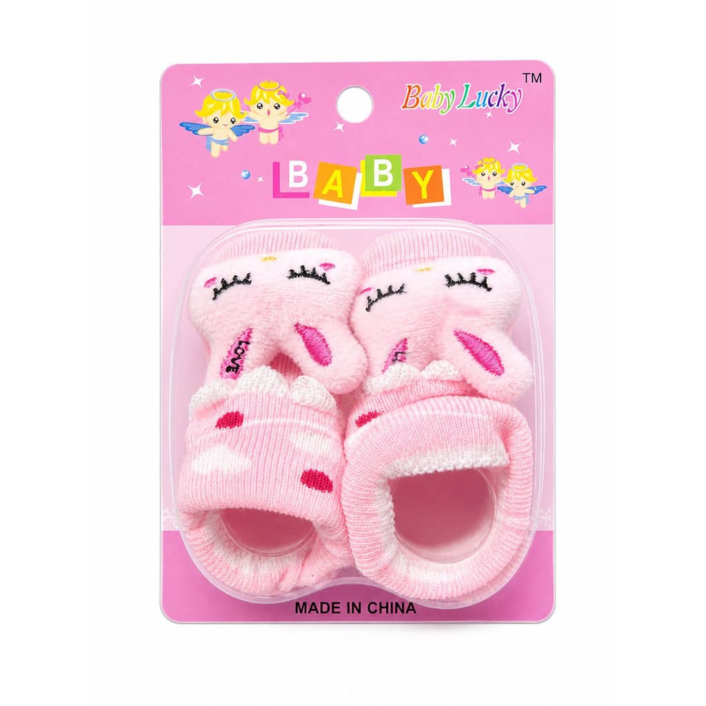 Meia bichinho pantufa para bebe recem nascido