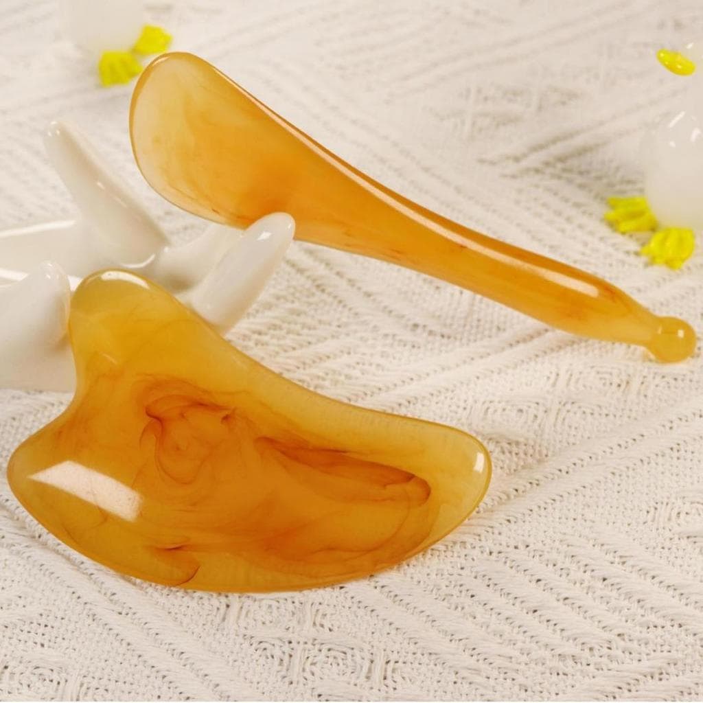 Conjunto de costela de raspagem de resina de fábrica, peça de golfinho, caneta de acupuntura, vara de costela Facial, pl