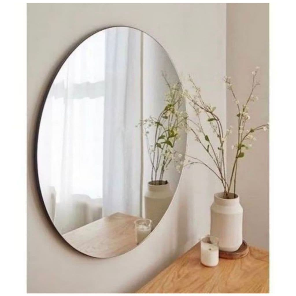 Espelho Redondo 60cm Decorativo Premium Luxo Oferta Relampago