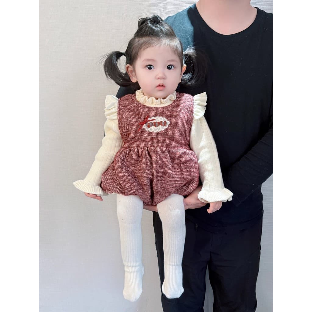 Bebê mês inteiro roupas engrossado quente macacão bebê estilo inverno velo-velo estilingue envoltório roupas All-Match