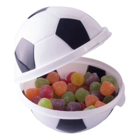 Kit 35 Porta Mix Bola De Futebol Pote Lembrancinhas Aniversário