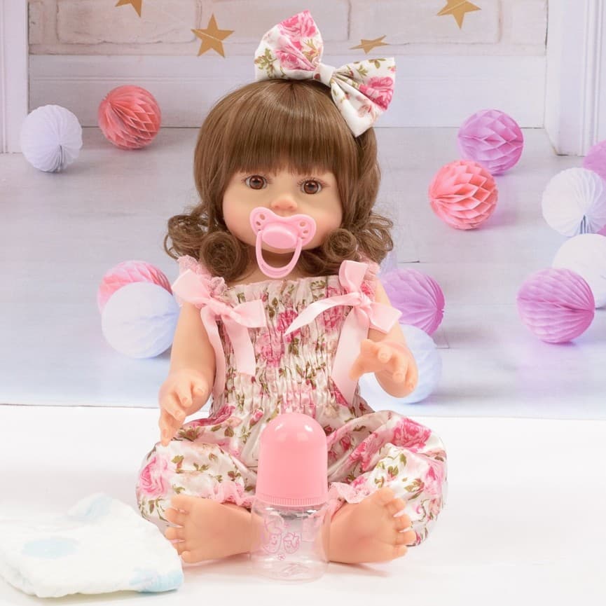 BONECA BEBÊ REBORN NEW HAPPY