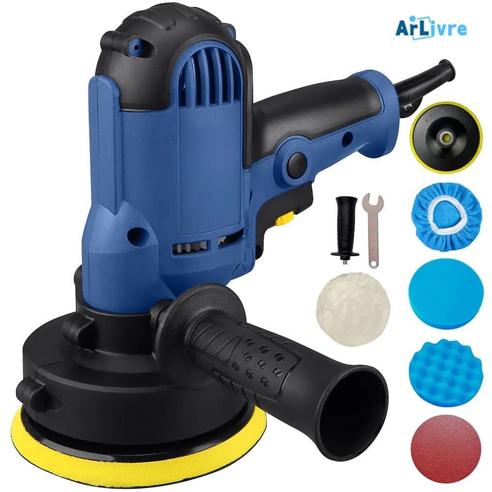 Lixadeira e Politriz Automotiva Multifunções, Polimento e Parede, 110V/220V Bivolt