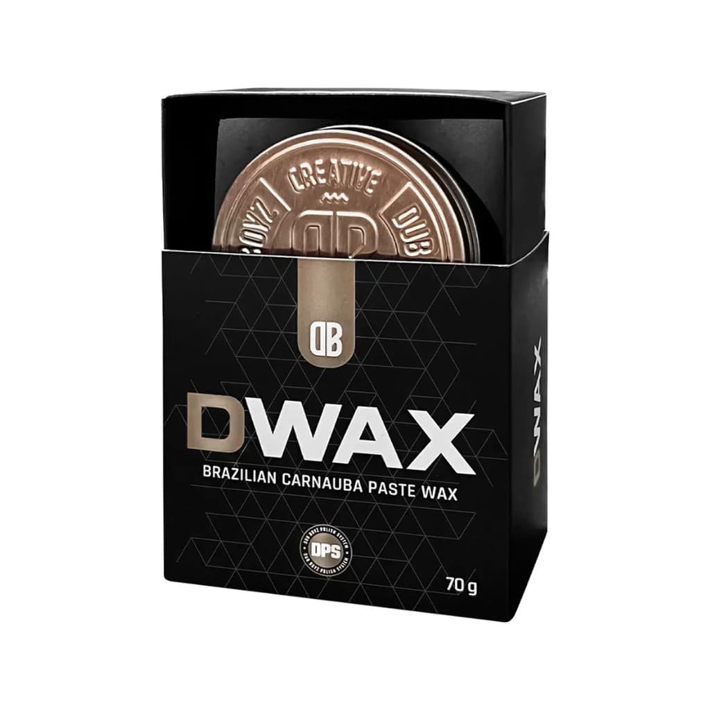 Cera em Pasta de Carnaúba Automotivo para Brilho e Proteção na Pintura com Aplicador 70G - DWAX DUB BOYZ
