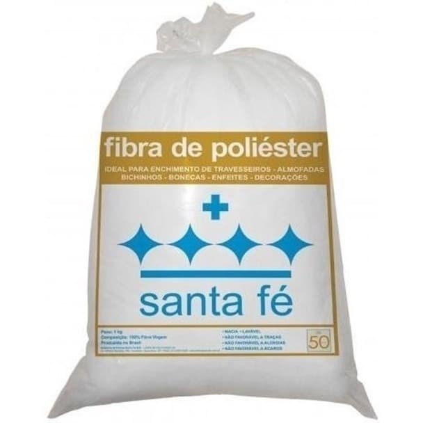 5kgs Enchimento Fibra Siliconada Plumante Patchwork 1