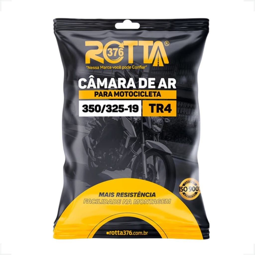 Câmara De Ar Nxr Bros Xr200 Dianteira 90/90-19 275-19 Alta Resistência Vedação Segura Original