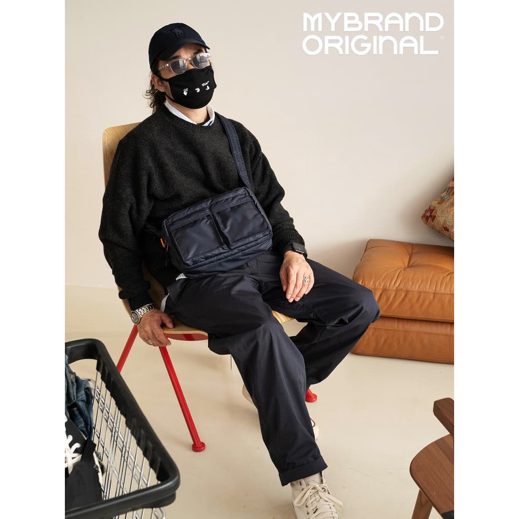 Bolsa mensageiro masculina sem e moderna, bolsa de ombro com vários bolsos para local de trabalho, bolsa de grande capac