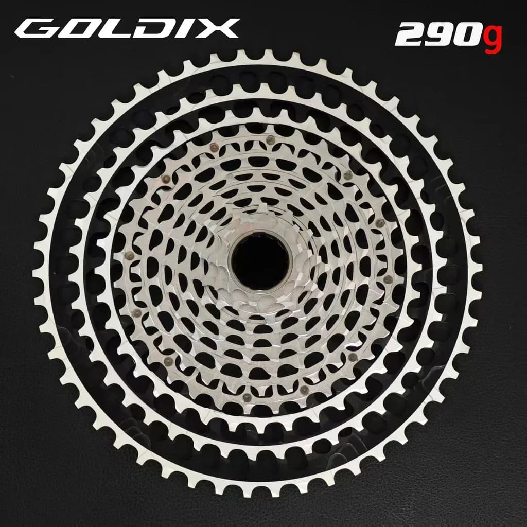 GOLDIX Cassete MTB Ultraleve De 12 Velocidades HG 12S 11-51T/46T XD 10-46T/12V K7 A