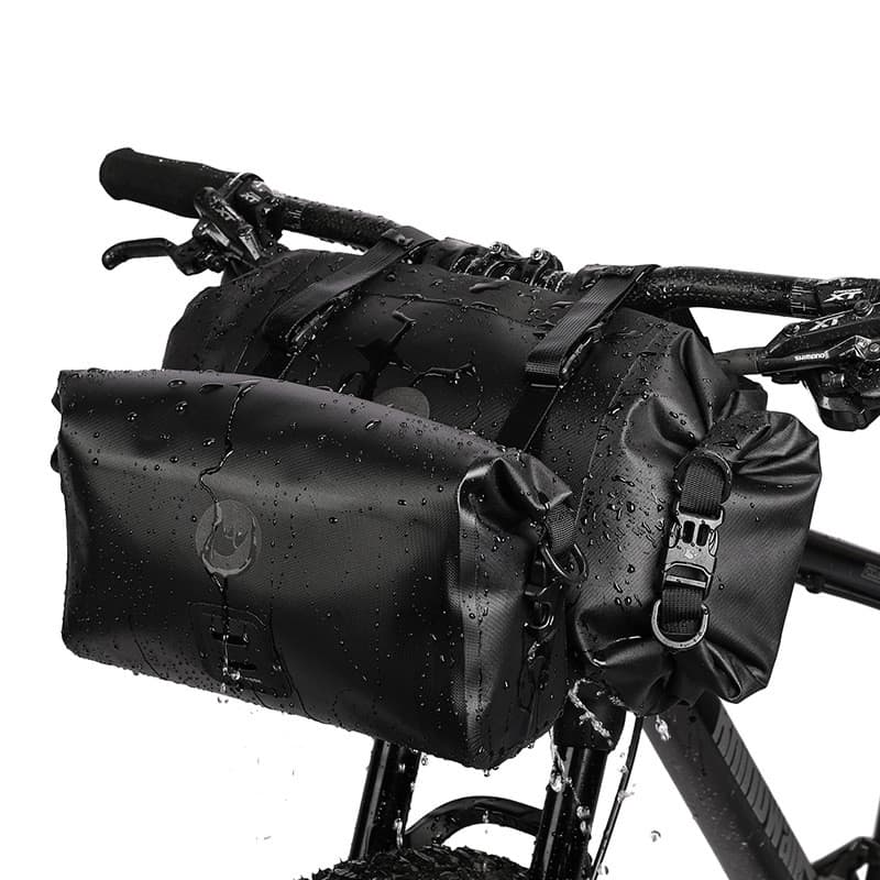 Rhino Totalmente À Prova D 'Água Ciclismo Estrada Bicicleta Frente Bolsa Grande Capacidade Frente Bolsa Guiador Bolsa Fr
