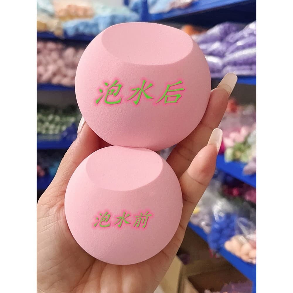 Ufo ufo Beauty Egg Base de esponja de maquiagem japonesa Puff Q-Bomb Ferramentas de maquiagem facial