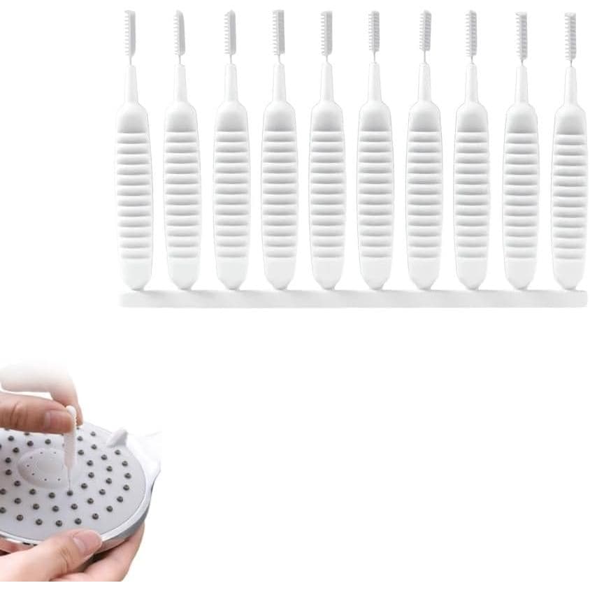 Escova de Limpeza para Chuveiro para Todos os Orifícios, Escova de Limpeza Anti-Entupimento para Fendas e Orifícios, M