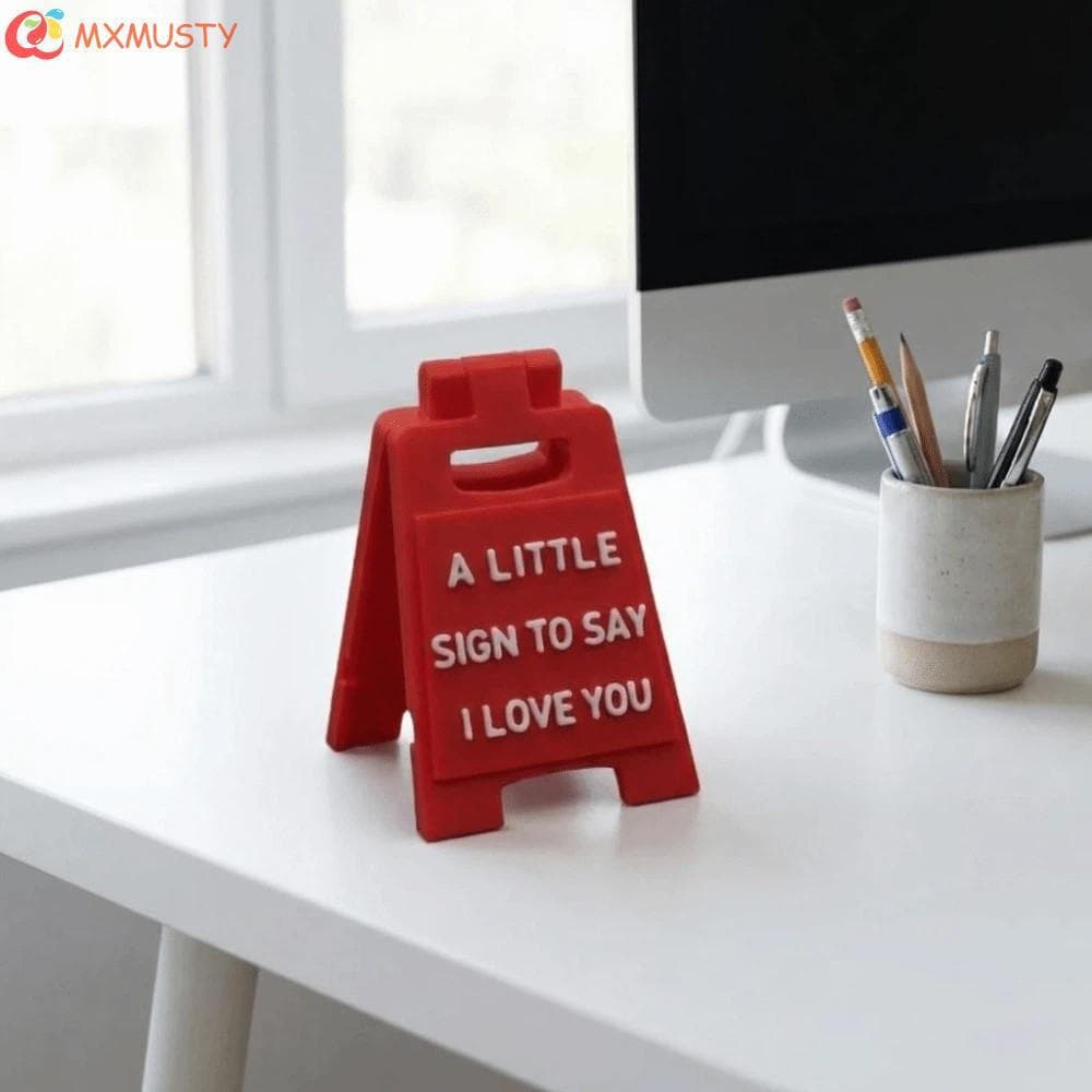 Decorações De Sinalização De Letras MXMUSTYZA , Acessório De Mesa Criativo Com Impressão 3D , Ornamento Para Amantes