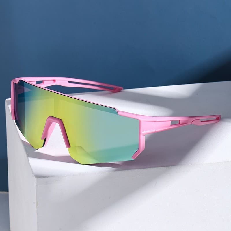 Crianças Ciclismo Óculos De Sol Moda Colorido Menino Menina Ao Ar Livre Proteção Para Os Olhos Protetor Solar Esportivos