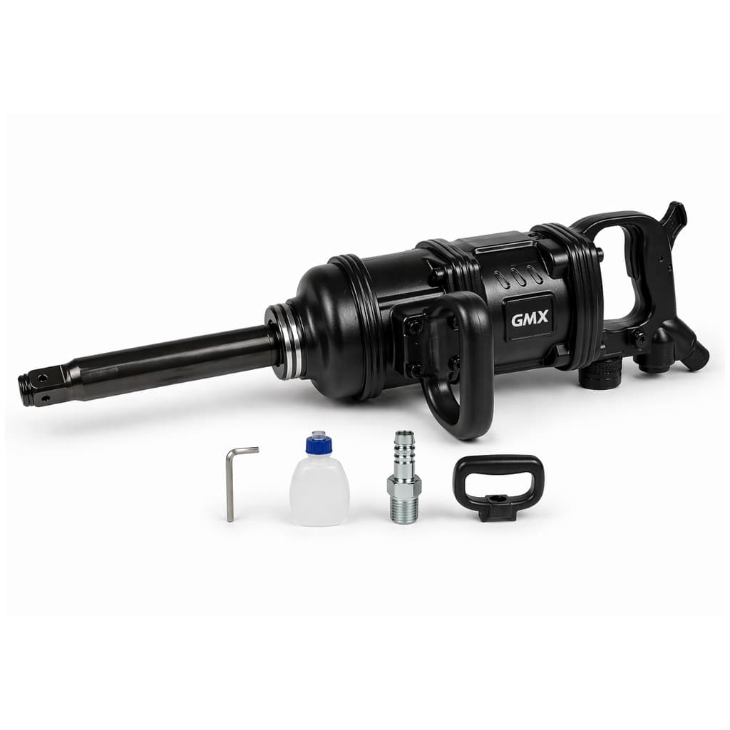Chave Impacto Pneumática Longa 1 Pol G11 455 Kgfm Profissional GMX