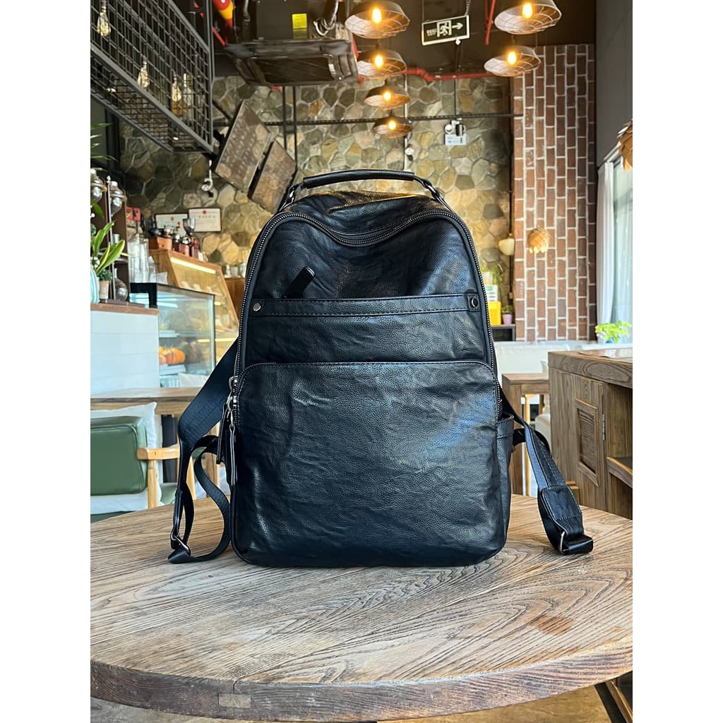 Lobo estrada novo estilo mochila masculina grande capacidade lazer viagem computador mochila Commuter moda tendência de