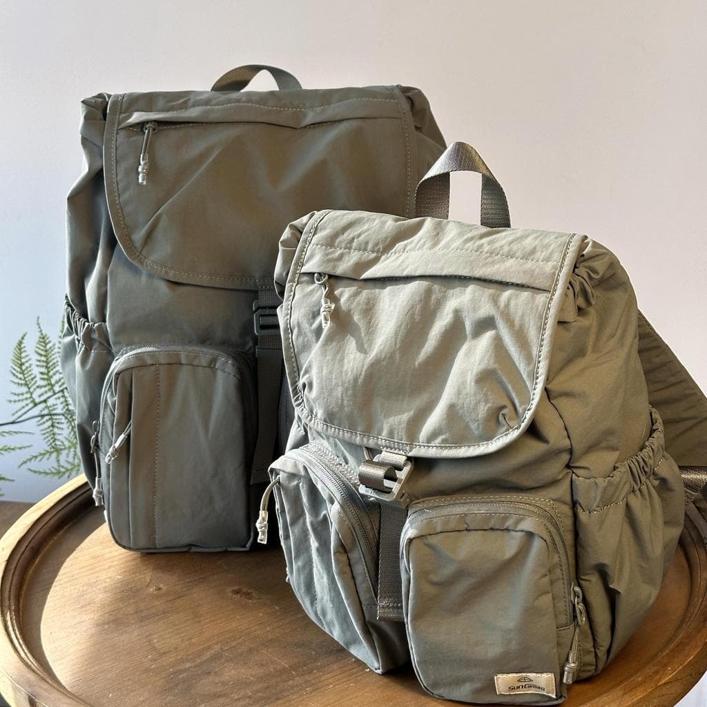 Apenas 0.3kg Ultra-leve ~ contador japonês mochila genuína das mulheres dos homens mochila à prova dwaterproof água saco