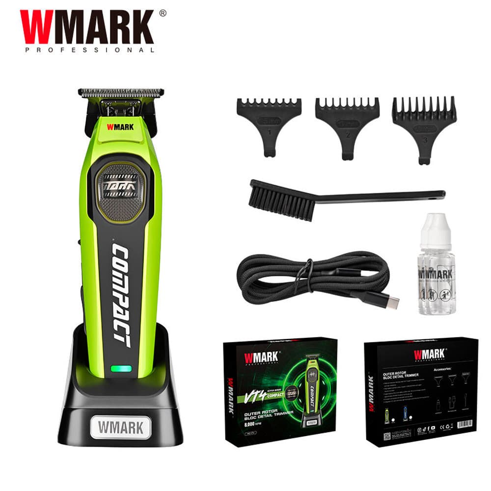 WMARK NG VT4 Aparador de Cabelo Maquina De Acabamento BLDC Rotor Externo