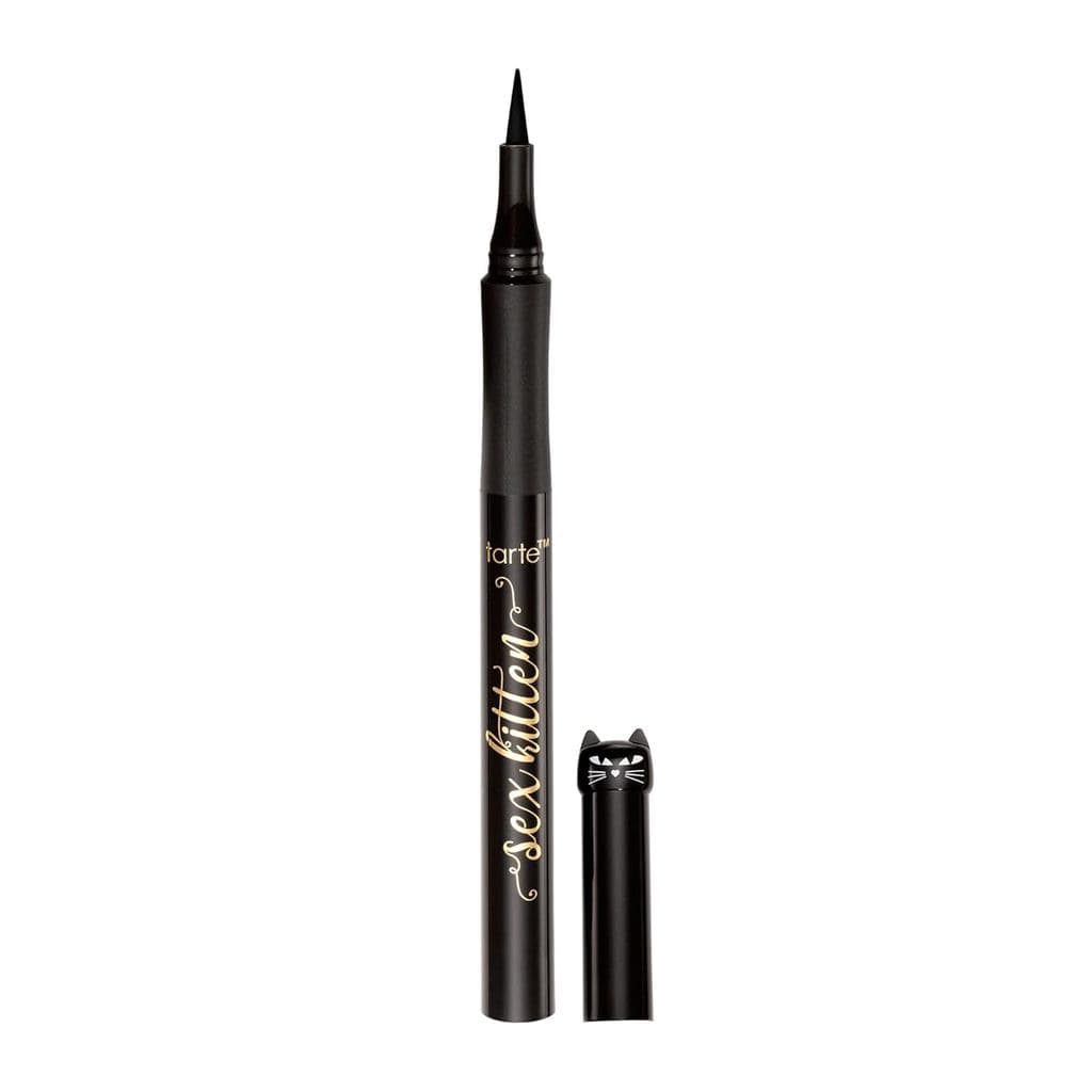 tarte sex kitten liquid eyeliner – delineador líquido contendo óleo de rícino, que engrossa e hidrata os cílios, à prova