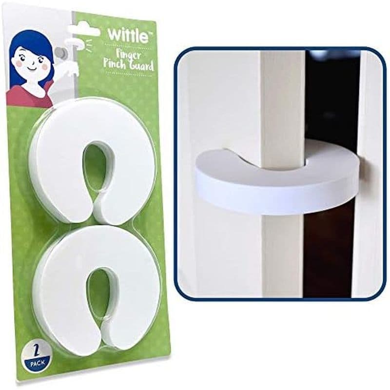 Protetor De Pitada De Dedo Wittle-Rolha De Porta À Prova De Bebê Com Macio & amp ; Espuma Durável-Evita Que As Portas Ba