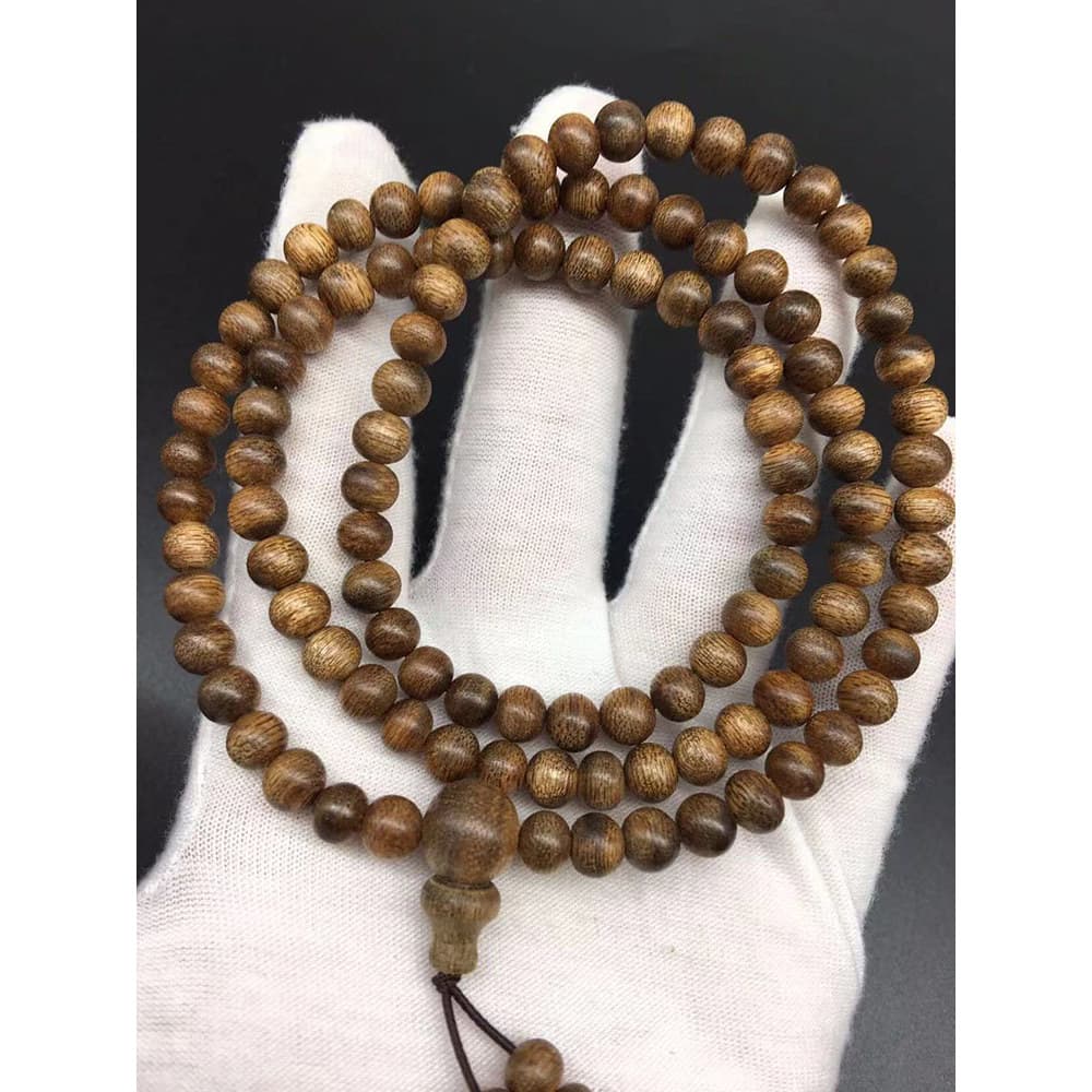 Frete grátis Natural Nha Trang Agarwood Pulseira Fragrância Perfumada Lindo Rosário Graxa Rica Sem Reparação Sem Pintura